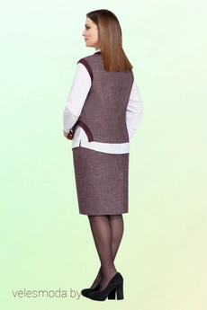 Костюм с юбкой 3004 Vitol Fashion