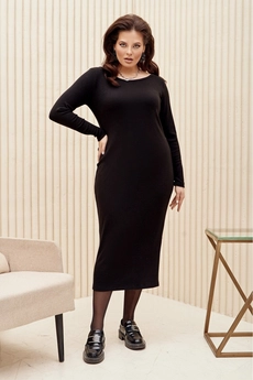 Костюм с платьем 22033 гусиная лапка + черный Vittoria Queen