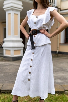 Костюм с юбкой 2230 Vladini