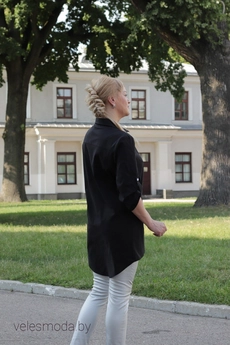 Рубашка 140 черный YFS