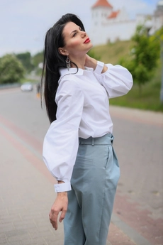 Рубашка 5609 белый YFS