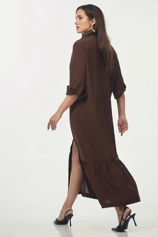 Платье 2274 шоколадно-коричневый YOUR SIZE