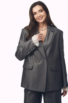 Костюм брючный 2276 графитовый YOUR SIZE