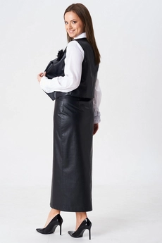 Жилет 2248 черный YOUR SIZE