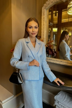 Костюм с юбкой 23-184-2 ЮРС