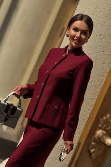 Костюм с юбкой 25-604-1 ЮРС