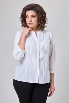 Блузка 4413 белый ZLATA