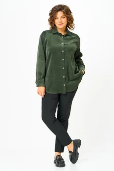 Блузка 4415 оливковый ZLATA