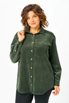 Блузка 4415 оливковый ZLATA