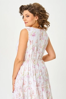 Платье 4455 белый ZLATA