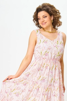 Платье 4455 розовый ZLATA