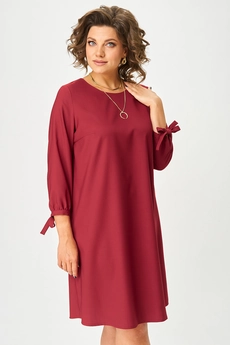 Платье 4450 бордовый ZLATA