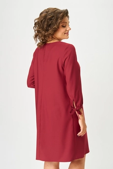 Платье 4450 бордовый ZLATA