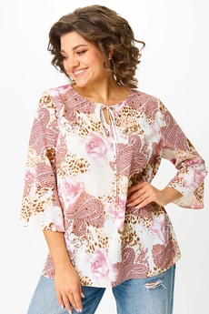 Блузка 4453 розовый ZLATA