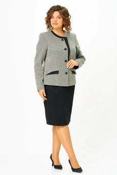 Костюм с юбкой 4461 ZLATA