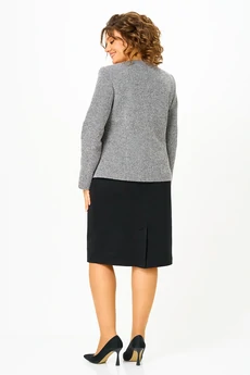 Костюм с юбкой 4461 маренго ZLATA