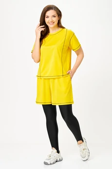 Спортивный костюм 4462 желтый ZLATA