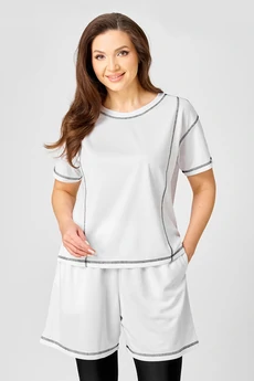 Спортивный костюм 4462 белый ZLATA