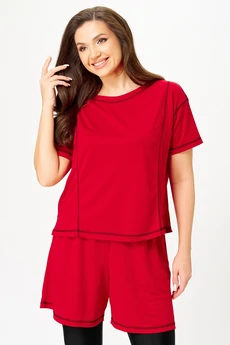 Спортивный костюм 4462 красный ZLATA