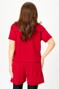 Спортивный костюм 4462 красный ZLATA