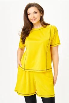 Спортивный костюм 4462 желтый ZLATA