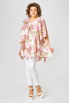 Блузка 4464 розовый ZLATA