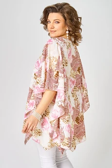 Блузка 4464 розовый ZLATA