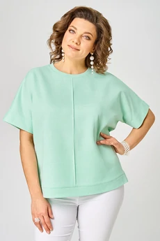 Джемпер 4465 мятный ZLATA