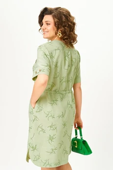 Платье 4470 зеленый ZLATA