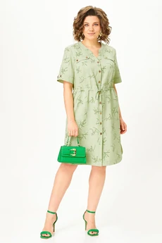 Платье 4470 зеленый ZLATA