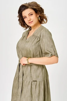 Платье 4475 оливковый ZLATA
