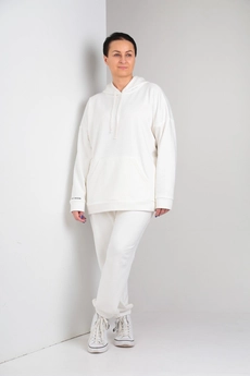 Спортивный костюм 466 белый Zigzag Style