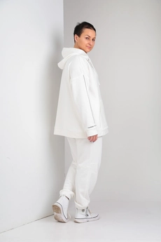 Спортивный костюм 466 белый Zigzag Style