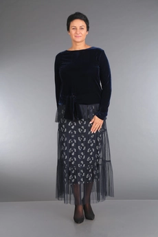 Костюм с юбкой 273 Zigzag Style