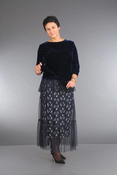 Костюм с юбкой 273 Zigzag Style