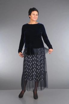 Костюм с юбкой 273 Zigzag Style