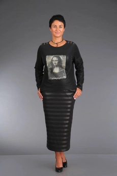 Костюм с юбкой 287 Zigzag Style