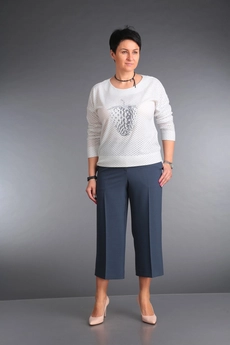 Костюм брючный 309 клубника Zigzag Style