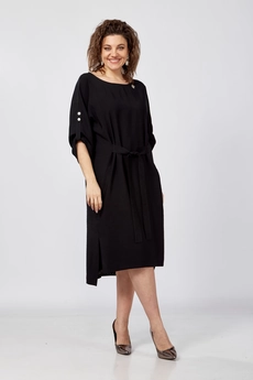 Платье 320 черный Zigzag Style