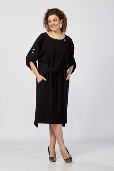 Платье 320 черный Zigzag Style