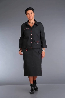 Костюм с юбкой 331 Zigzag Style