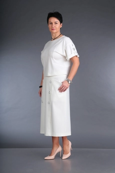 Костюм с юбкой 346 Zigzag Style