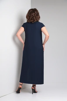 Платье 351 синий Zigzag Style