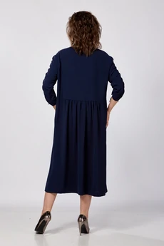 Платье 525 синий Zigzag Style