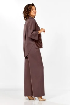 Костюм брючный 559-2 капучино Zigzag Style