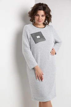 Платье 569 гусиная лапка Zigzag Style