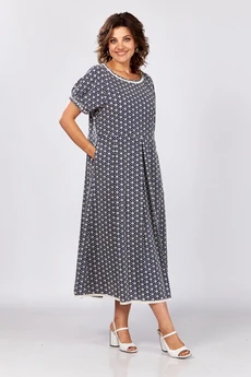 Платье 600 шитье в цветочек Zigzag Style