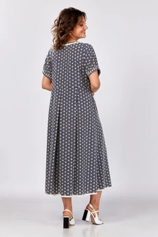 Платье 600 шитье в цветочек Zigzag Style