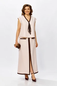 Костюм с юбкой 635 Zigzag Style