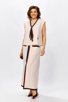 Костюм с юбкой 635 Zigzag Style